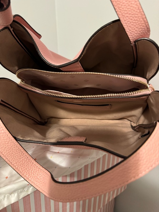 kate spade Pebble Leather Shoulder Bag in Blush Pink - Picture 2 of 7